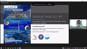 Read more about the article Webinar Online SLL #4 – Pemanfaatan Teknologi Hidroakustik untuk Aplikasi Bidang Kelautan dan Perikanan