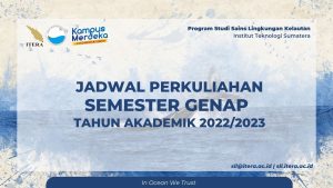 Read more about the article Pengumuman Jadwal Perkuliahan Semester Genap Tahun Akademik 2022/2023