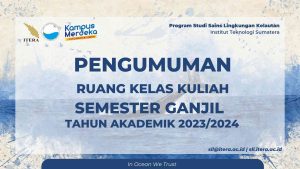 Read more about the article Pengumuman Ruang Kelas Kuliah Semester Ganjil TA 2023/2024