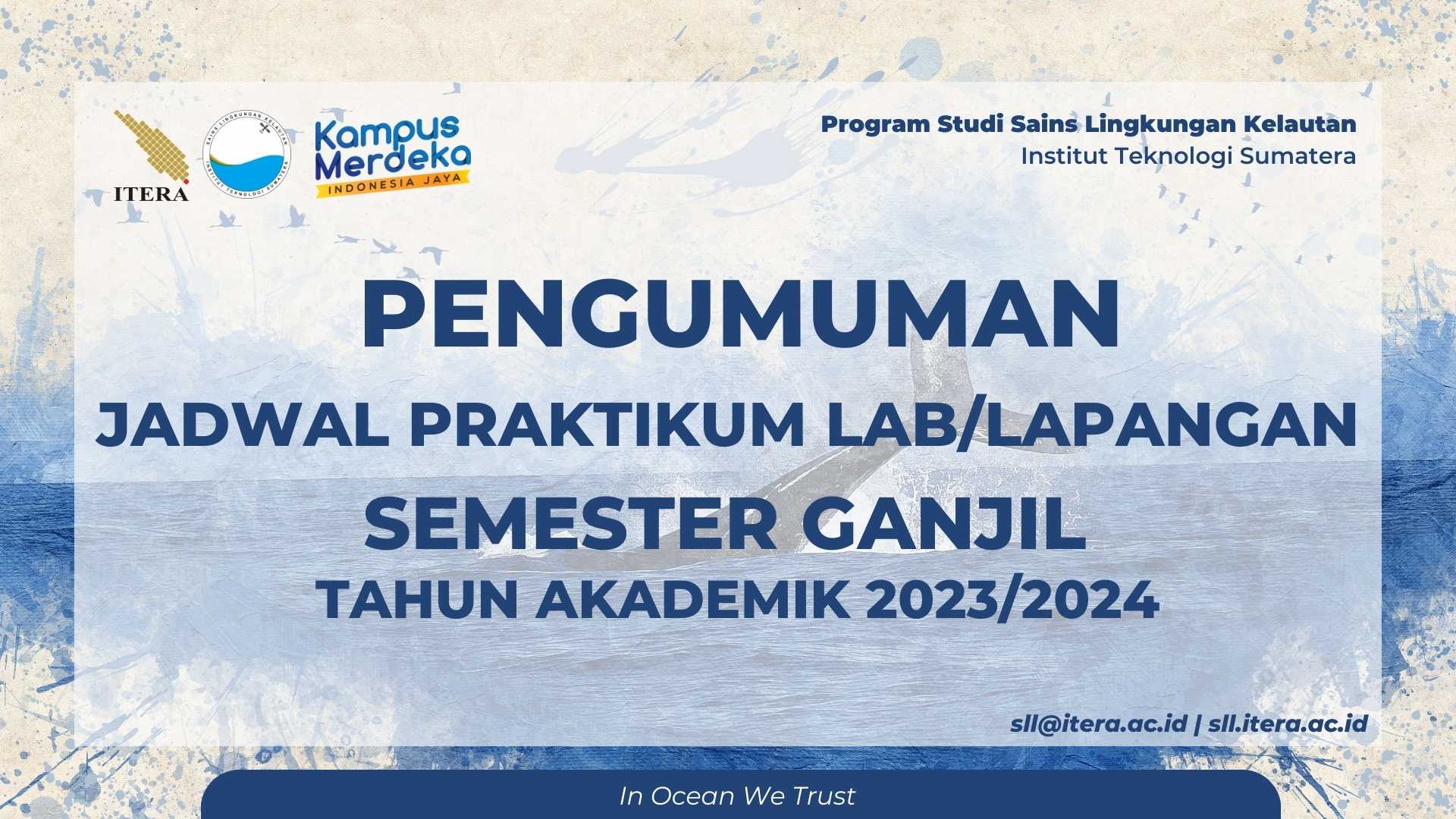 Read more about the article Pengumuman Jadwal Praktikum PS SLL TA 2023/2024