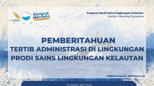 Read more about the article Pemberitahuan Tertib Proses Administrasi di Lingkungan Program Studi Sains Lingkungan Kelautan